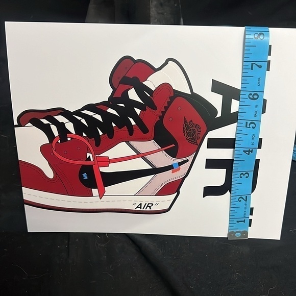 Nike Air wall art 8x10 - Picture 2 of 2